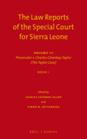 Law Reports of the Special Court for Sierra Leone