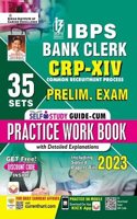 IBPS Bank Clerk Preliminary Exam Practice Work Book Including 2023 Solved Papers Total 35 Sets (English Medium) (5019)