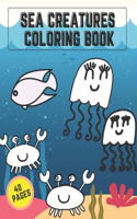 Sea Creatures Coloring Book