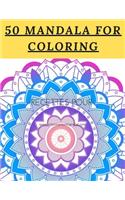 50 Mandala For Coloring