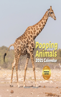 Animals Pooping 2021 Calendar: Funny Gag Gifts