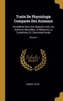 Traité De Physiologie Comparée Des Animaux