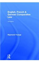 English, French & German Comparative Law