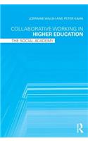 Collaborative Working in Higher Education