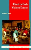 Ritual in Early Modern Europe
