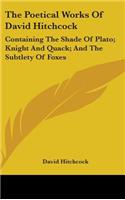 Poetical Works Of David Hitchcock