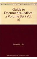 Guide to Documents...Africa: 2 Volume Set