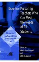 Research on Preparing Teachers Who Can Meet the Needs of All Students