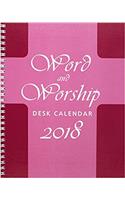 Word and Worship Desk Calendar 2018