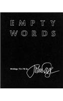 Empty Words