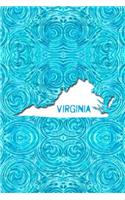 Virginia: 6x9 lined journal: The Great State of Virginia USA: Old Dominion: The Commonwealth of Virginia