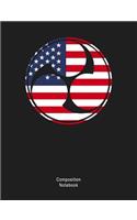 Composition Notebook: Composition book: (7,44x9,69) 120pages Wide Ruled Line Paper for Taiko Players & Lovers