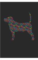 Rottweiler Notebook 'Word Cloud' - Gift for Rottweiler Lovers - Rottweiler Journal