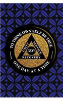 Unity Service Recovery. To Thine Own Self Be True 35