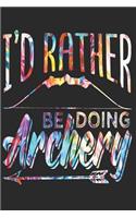 Bogenschießen Notizbuch
