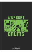 Drumset Instrument Art Graphic Notebook