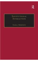 Institutional Interaction