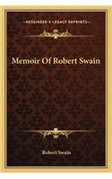 Memoir of Robert Swain