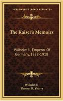 Kaiser's Memoirs