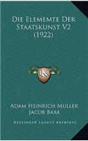 Elememte Der Staatskunst V2 (1922)
