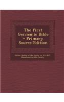 First Germanic Bible