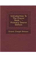 Introduction to the Prayer Book...