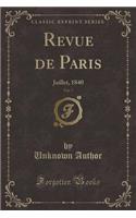 Revue de Paris, Vol. 7