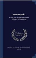 Commentarii ...