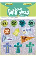 Go With God - Faith That Sticks Stickers: (Faith That Sticks)