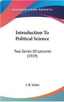 Introduction To Political Science