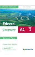 Edexcel A2 Geography Student Unit Guide New Edition: Unit 3