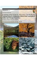 Evaluation of the Sensitivity of Inventory and Monitoring National Parks to Acidification Effects from Atmospheric Sulfur and Nitrogen Deposition