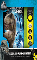 Jurassic World: Dinosaurs in the Dark Book and 5-Sound Flashlight Set