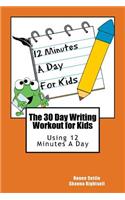 30 Day Writing Workout for Kids - Orange version