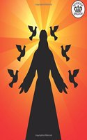 Notebook Kingdom Jesus Series: Jesus Journal/Diary Blank Paper 100 Pages 8.5"x11" Composition Book Dove Jesus