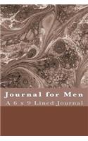 Journal for Men: A 6 x 9 Lined Journal