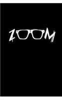 Zoom Eyeglass: Hangman Puzzles - Mini Game - Clever Kids - 110 Lined pages - 6 x 9 in - 15.24 x 22.86 cm - Single Player - Funny Great Gift