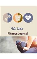 90 Days Fitness Journal
