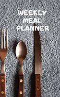 Weekly Meal Planner: Track And Plan Your Meals Weekly ( Week Food Planner / Diary / Log / Journal ): Meal Prep And Planning Grocery Notebook Journal 6 x 9, 120 Pages