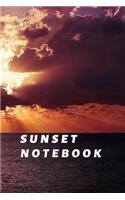 Sunset Notebook