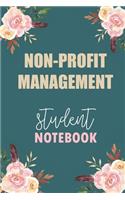 Non-Profit Management Student Notebook