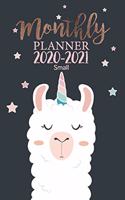 Monthly planner 2020-2021 Small: five year planner 2020-2024 small Appointment notebook 5 the monthly Small This book size: 5x8 inch Not pocket size
