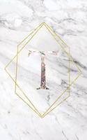 T: Elegant Marble Floral Monogram Initial T Notebook Blank Lined Paper Journal Gift for Women & Girls