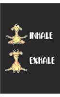 Inhale Exhale: Giraffe Yoga Pose - Workout Inhale Exhale Relax Ex