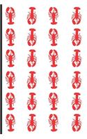 Lobster Pattern Notebook