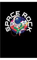 Space Rock: Notebook Outer Space Astronaut Lovers And Astronomy Science Fans.