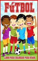 Fútbol Libro Para Colorear Para Niños