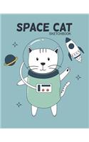 Space cat sketchbook