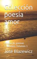 Colección poesía amor