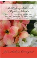 A Bible Study of Proverbs Chapter 11--Book 1: (English)